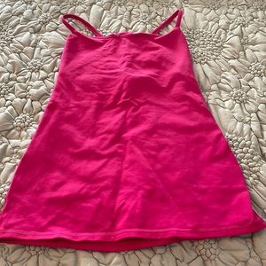 Lululemon tank top with built in bra